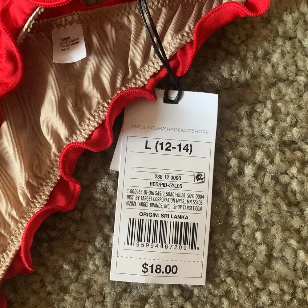 Red Hot Underwire Bikini - Picture 2 of 7